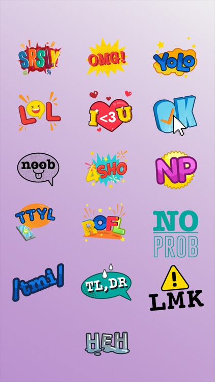 Net Lingo Stickers