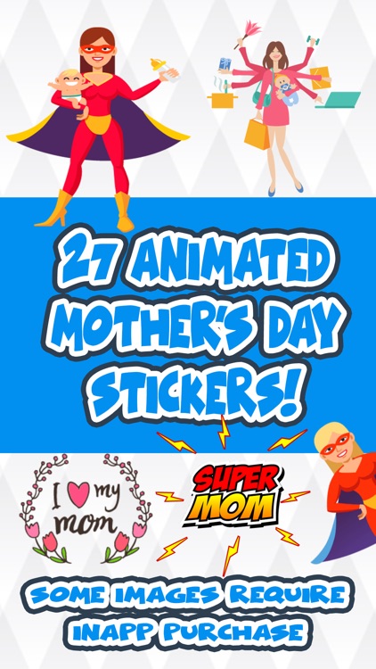 Animated Mothers Day Stickers