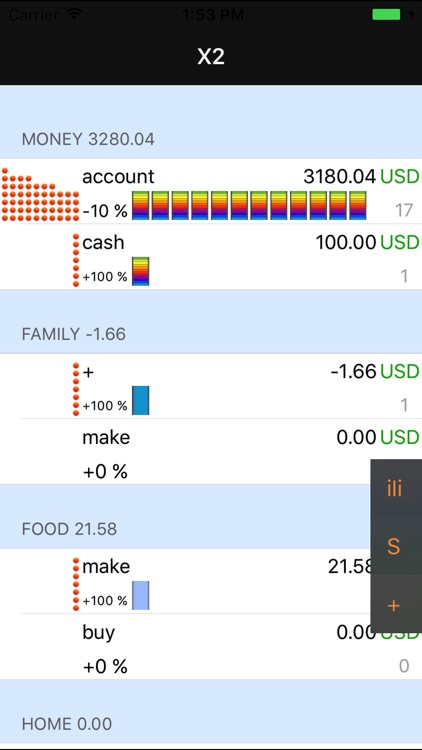 Money X2 - AR Personal & Business Budget Tracker