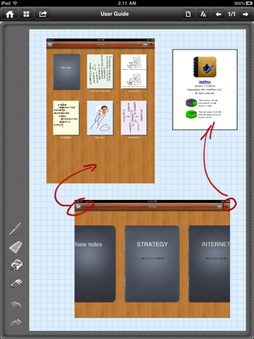 Скриншот из DukePen - Noting or Sketching!