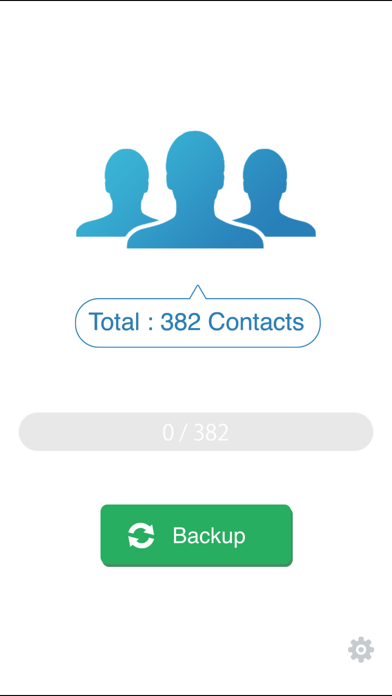 Screenshots of My Contacts Backup Pro for iPhone