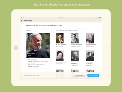 MyHeritage: Family Tree & DNA screenshot 4