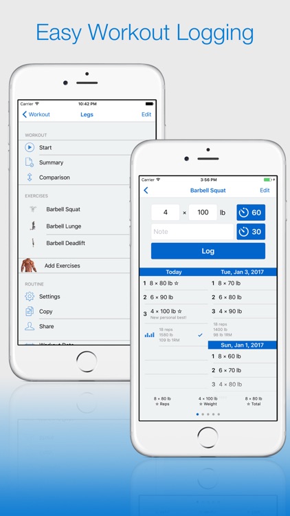 Gym Log Plus — Workout and Fitness Tracker