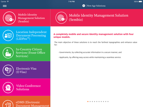 VFS Global App for iPad screenshot 4