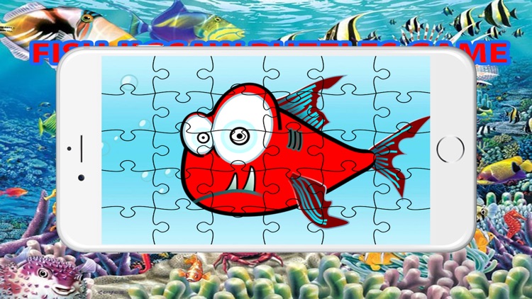 SeaFish Aquarium Jigsaw Puzzles Game For Kids