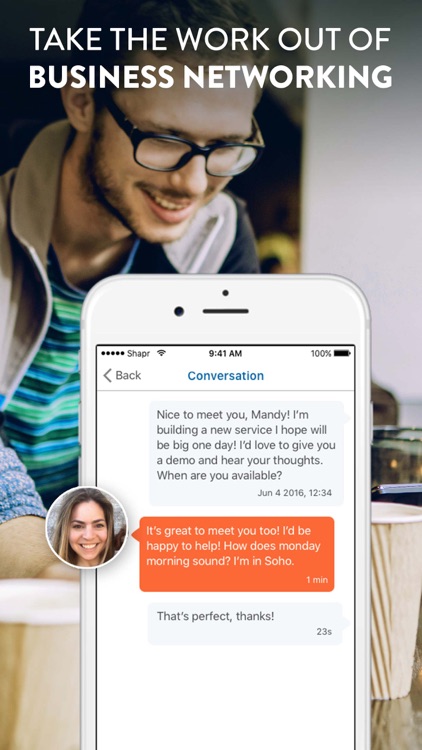 Shapr: Connect with people, meetups & networking screenshot-3