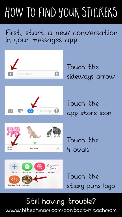 Sticky Puns - Punny stickers for messages screenshot-3