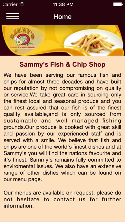 Sammy’s Fish & Chip Shop