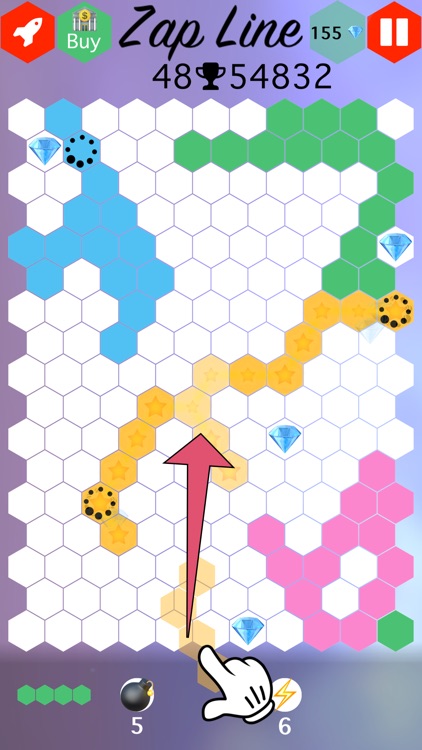 Zap Line : Connect the Ends Puzzle Game