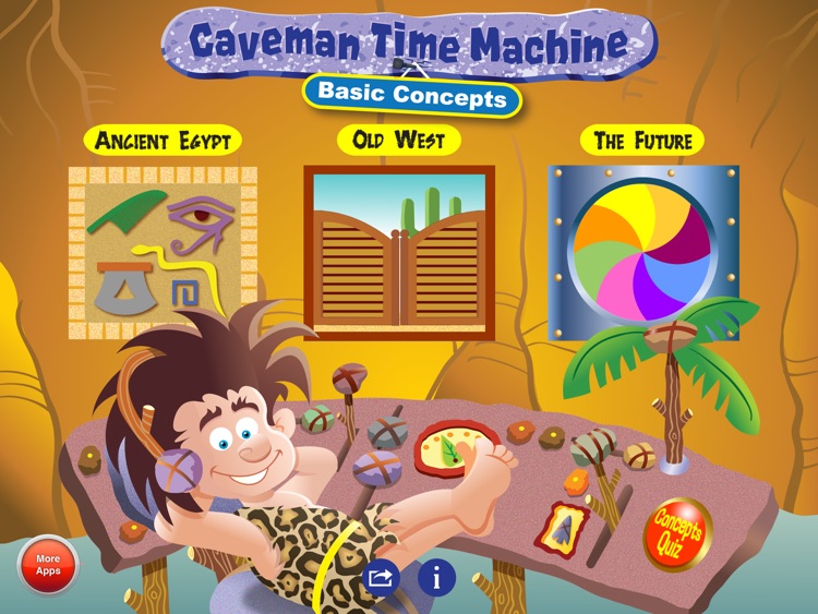 Caveman Time Machine - Basic Concepts