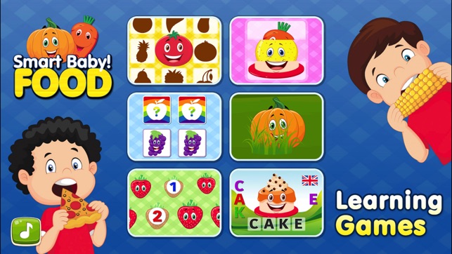 Smart Baby! Food ABC Learning Kids Games for girls(圖2)-速報App