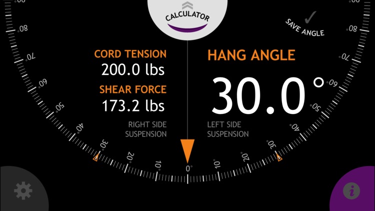 Hammock Hang Calculator screenshot-3