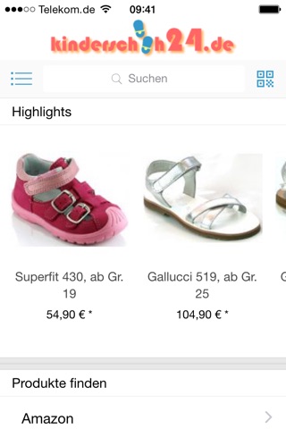 Kinderschuh24 screenshot 2