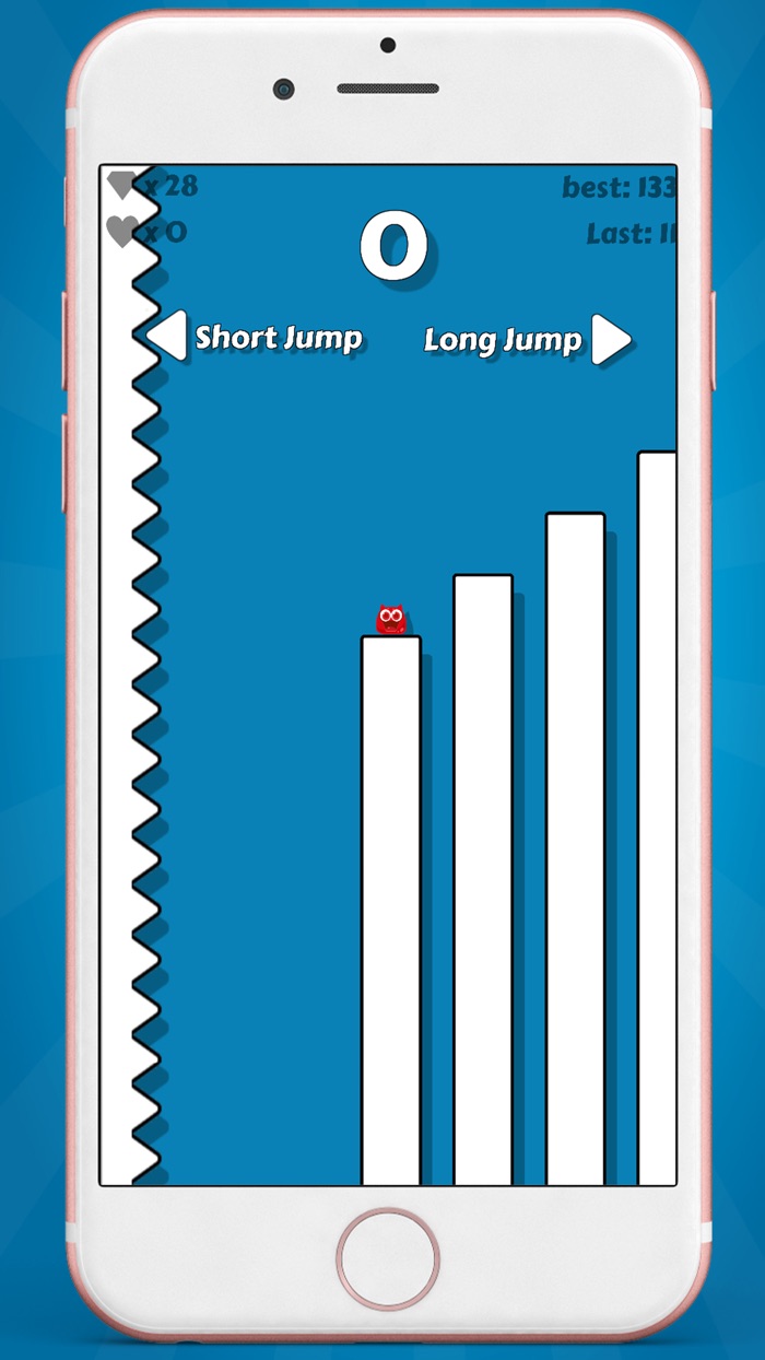 The Wall is Lava Jump to Save Challange
