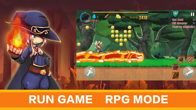 Adventure Run RPG: battle war games 2d(圖1)-速報App