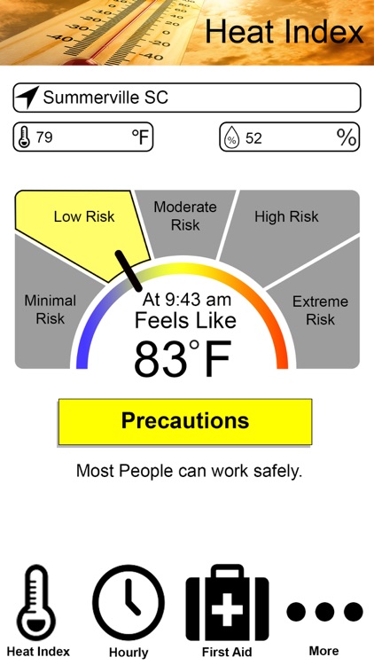 OSHA-NIOSH Heat Safety App