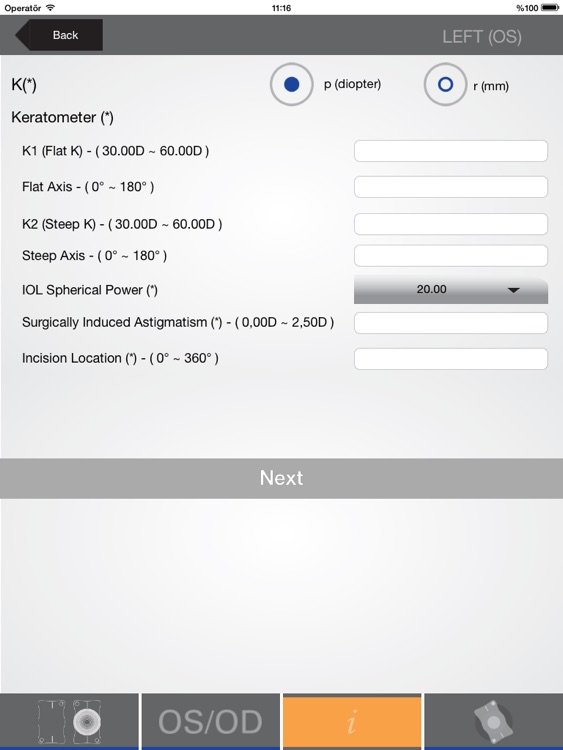 Acriva Easy Toric CalculatorHD