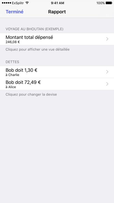Screenshot #3 pour ExSplitr