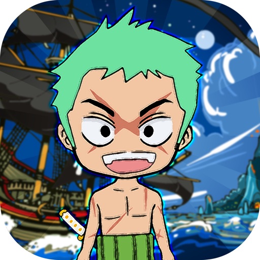 Pirates Manga Cartoon Stickers Keyboard Themes icon