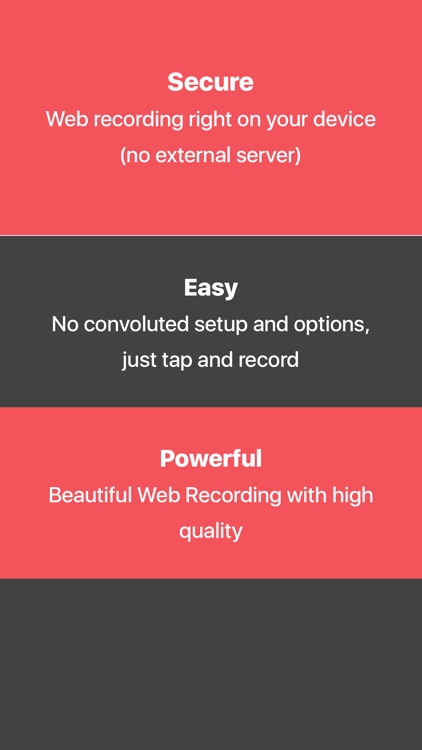 Web Browser Recorder | Record games and websites screenshot-3