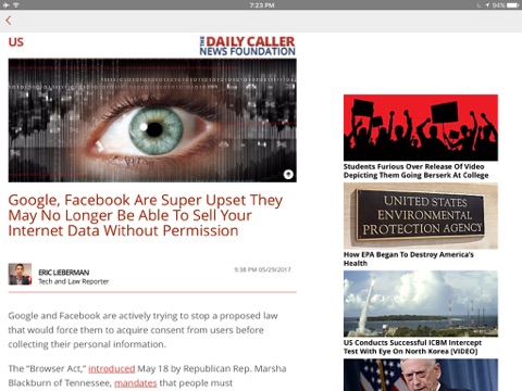 The Daily Caller screenshot 3