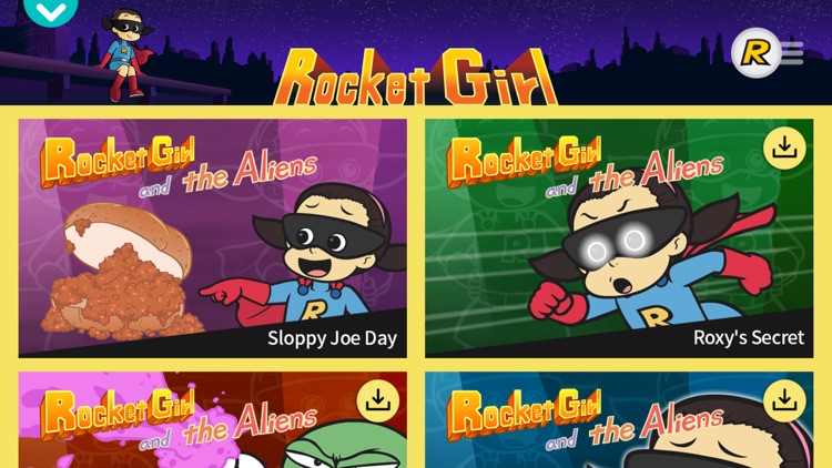 Rocket Girl - Little Fox Storybook screenshot-0