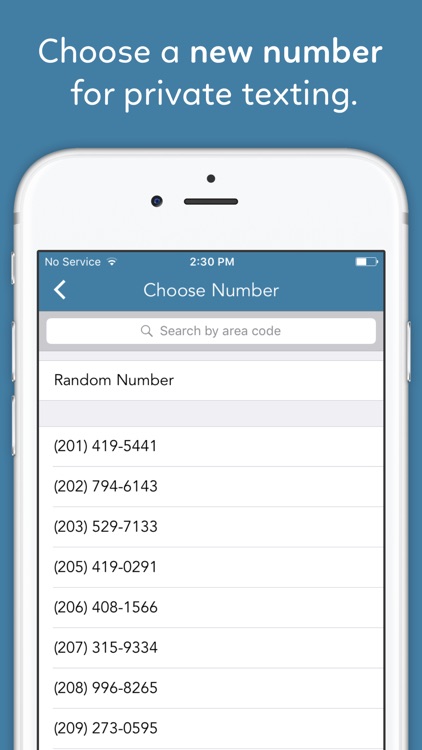 New Texting Number App