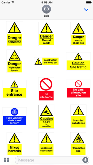 Health & Safety Stickers