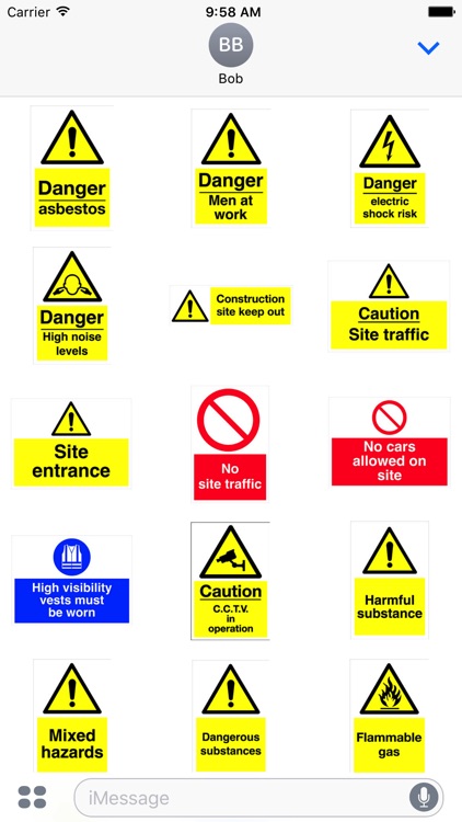 Health & Safety Stickers