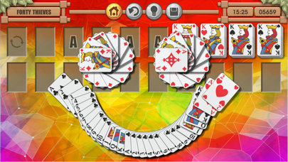 How to cancel & delete Forty Thieves Solitaire Hearts & Spades Patience from iphone & ipad 4