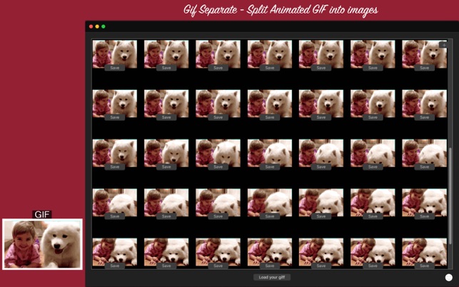 Gif Separate - Split Animated GIF into images(圖2)-速報App