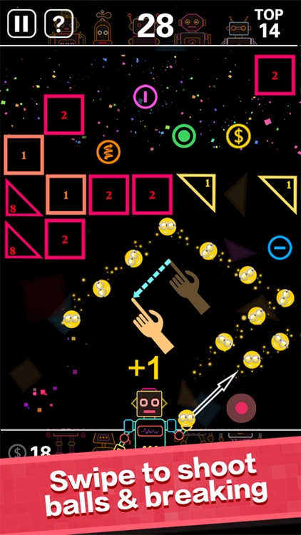 BB Balls-Bricks Breaker game screenshot-0