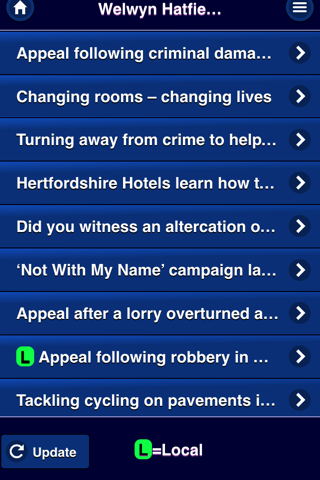 Hertfordshire Police screenshot 2