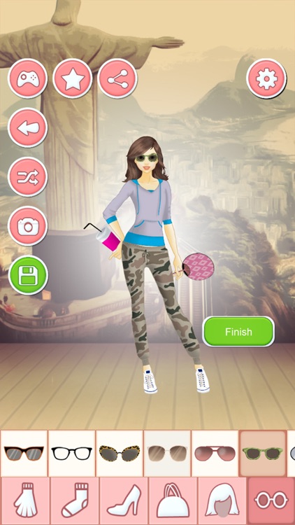 Travel Dress Up Games - Fashion And Makeover Game