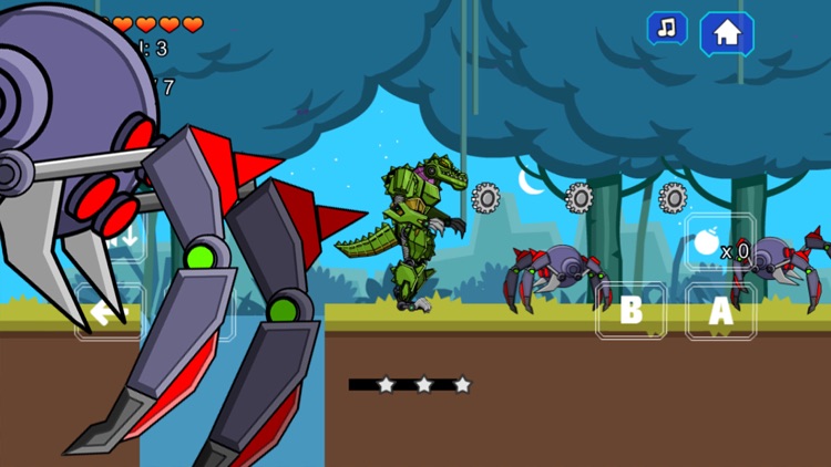 Robot Crocodile Toy Robot War screenshot-0