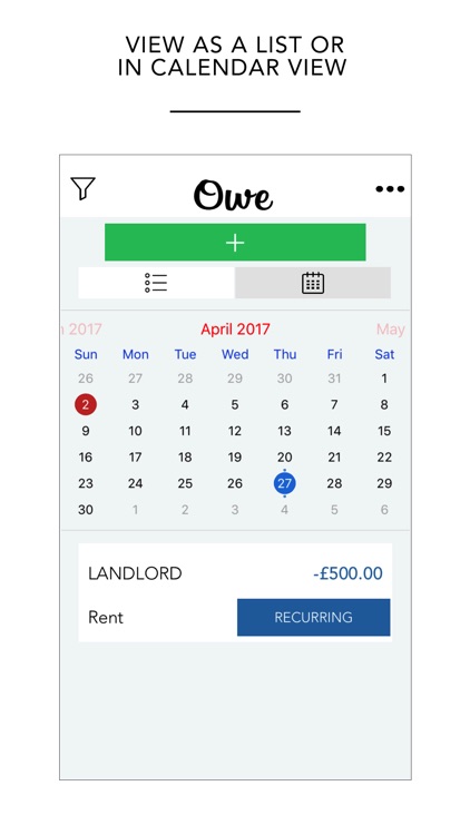 Owe - Personal Finance Tracker