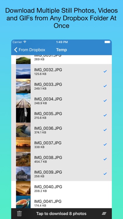 Pic Sync for Dropbox screenshot-4
