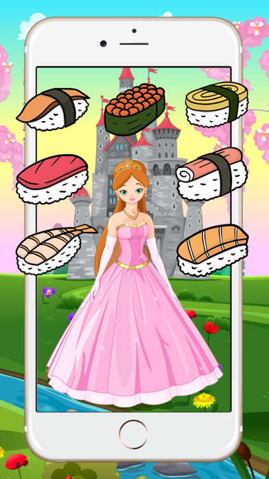 How to cancel & delete Princess Sushi - Girls Feed Foods Match from iphone & ipad 1