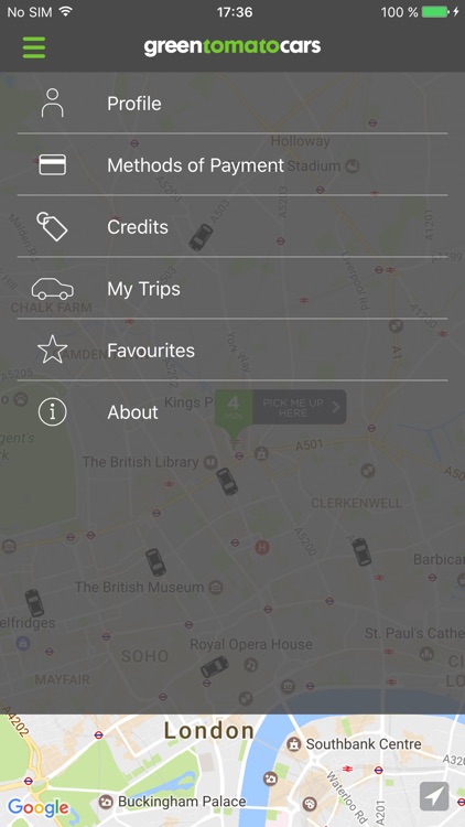 greentomatocars - London's leading minicab service