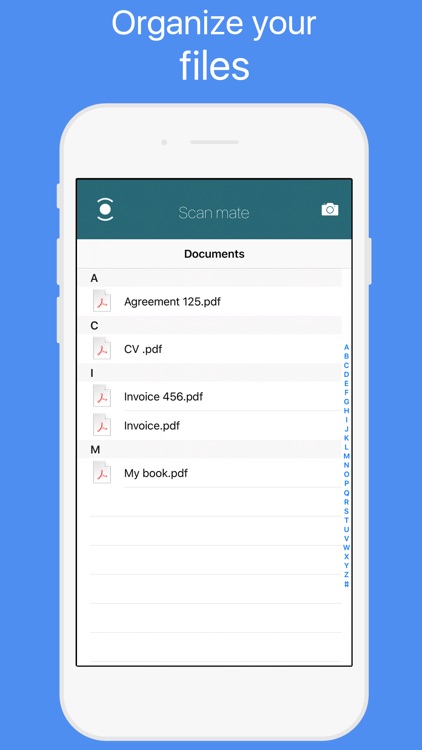 Scan mate - PDF document scanner & printer screenshot-3