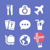 LETS Travel Norway! Norwegian Phrase Guide Book