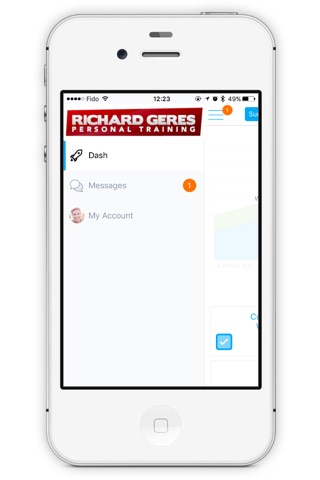 Richard Geres Training App screenshot 2