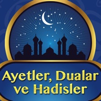 Ayetler, Dualar ve Hadisler app not working? crashes or has problems?