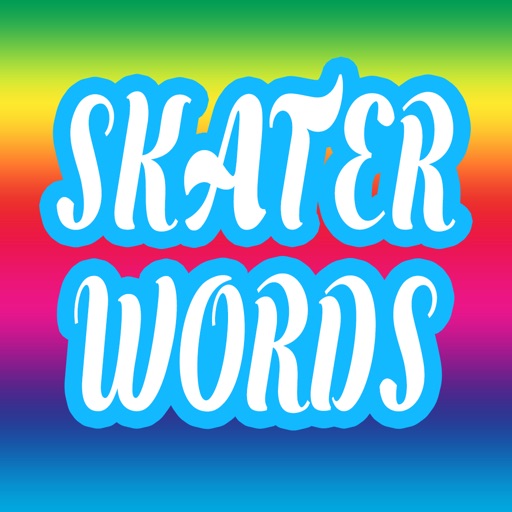 Skater Words - Text Stickers For Sk8rs