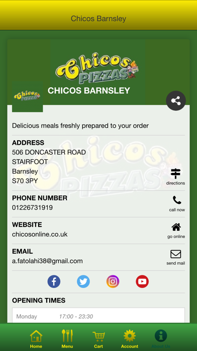 Chicos Barnsley screenshot 3