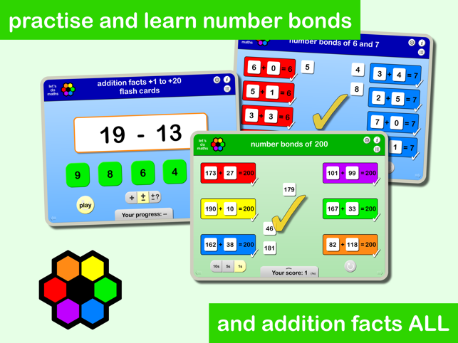 Number Bonds and Addition Facts Complete(圖1)-速報App