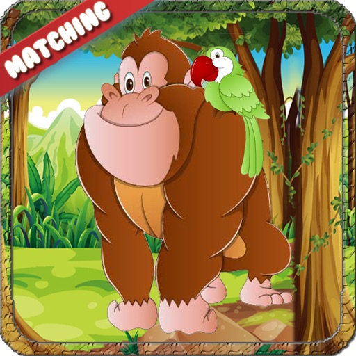 Zoo and Animals Matching - Memories Game for Kids Icon