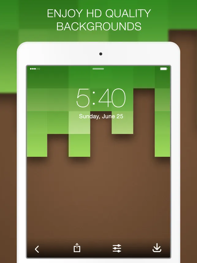 Screenshot 2 Wallpapers & Pictures for Minecraft iphone