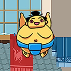 Activities of Sumo Wrestler Jump - addictive trampoline game