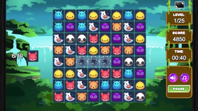 Happy Zoobies - Match 3 Puzzle screenshot 2